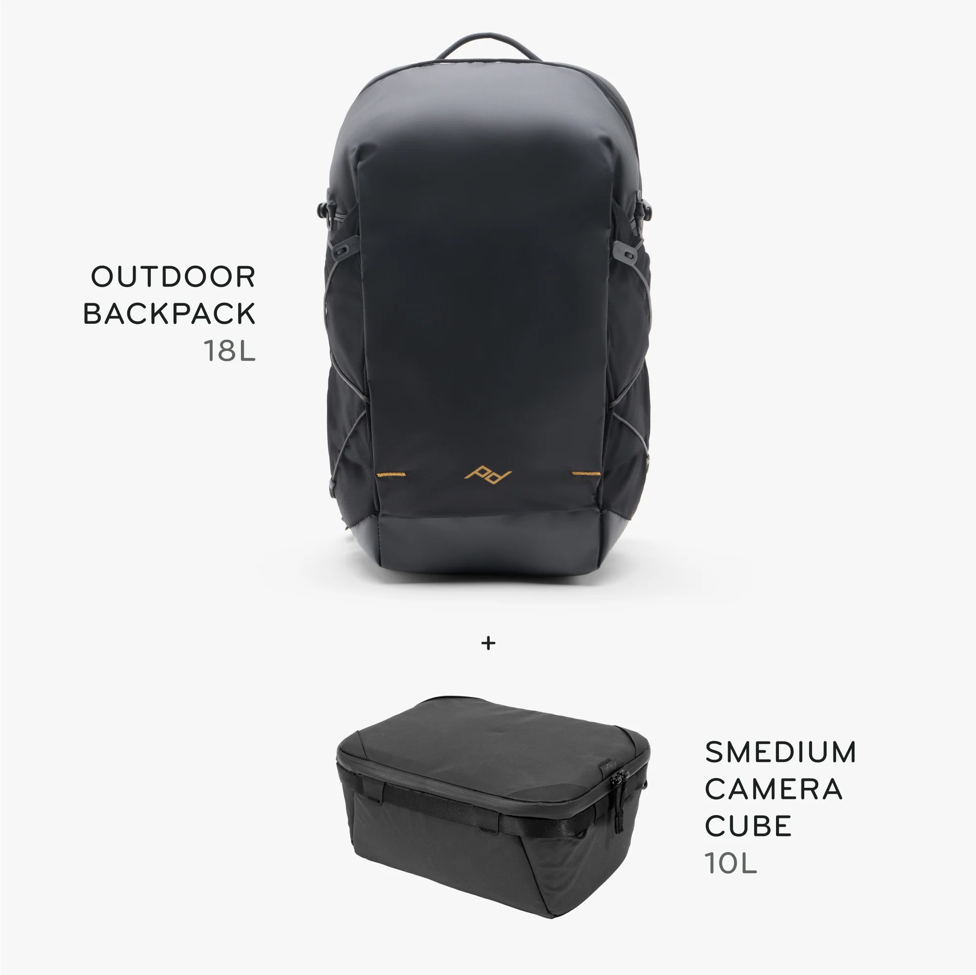 18L Outdoor Backpack + Bundle 1 | Black