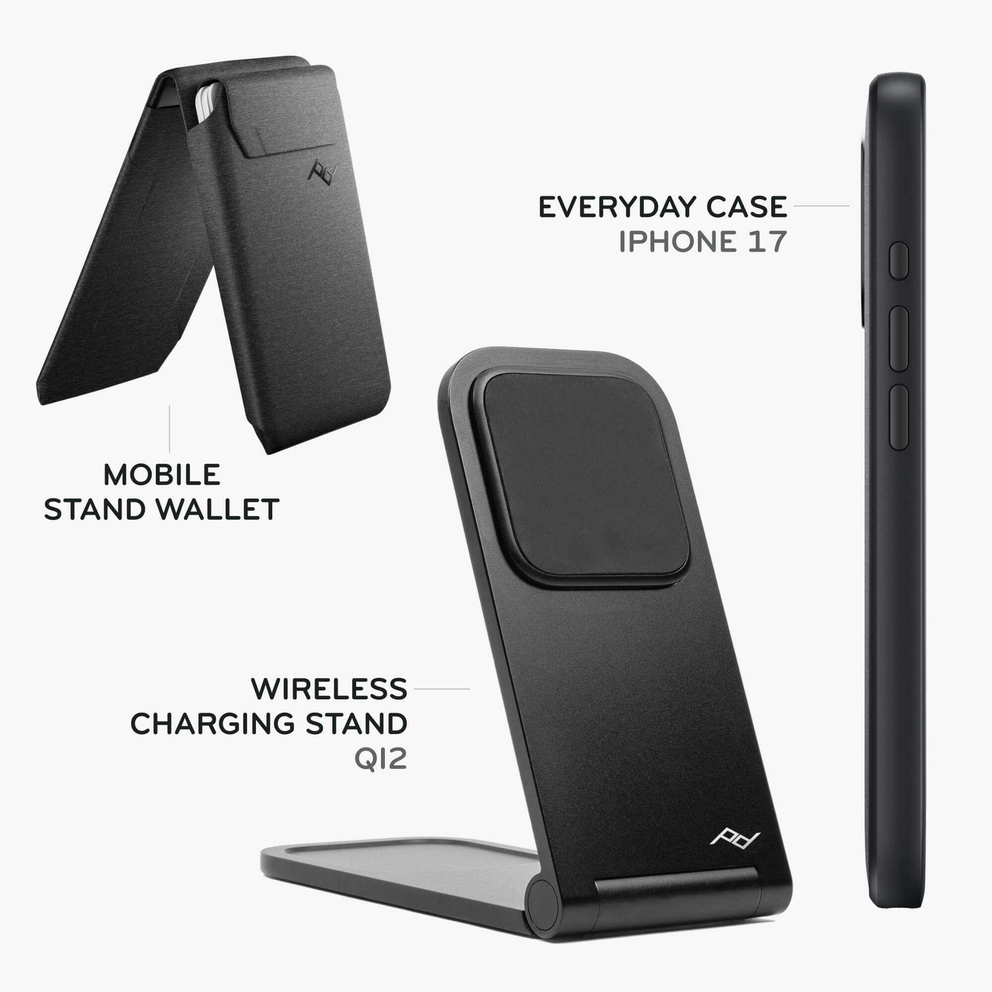 Everyday Case | iPhone 17 | Charcoal | Bundle 1
