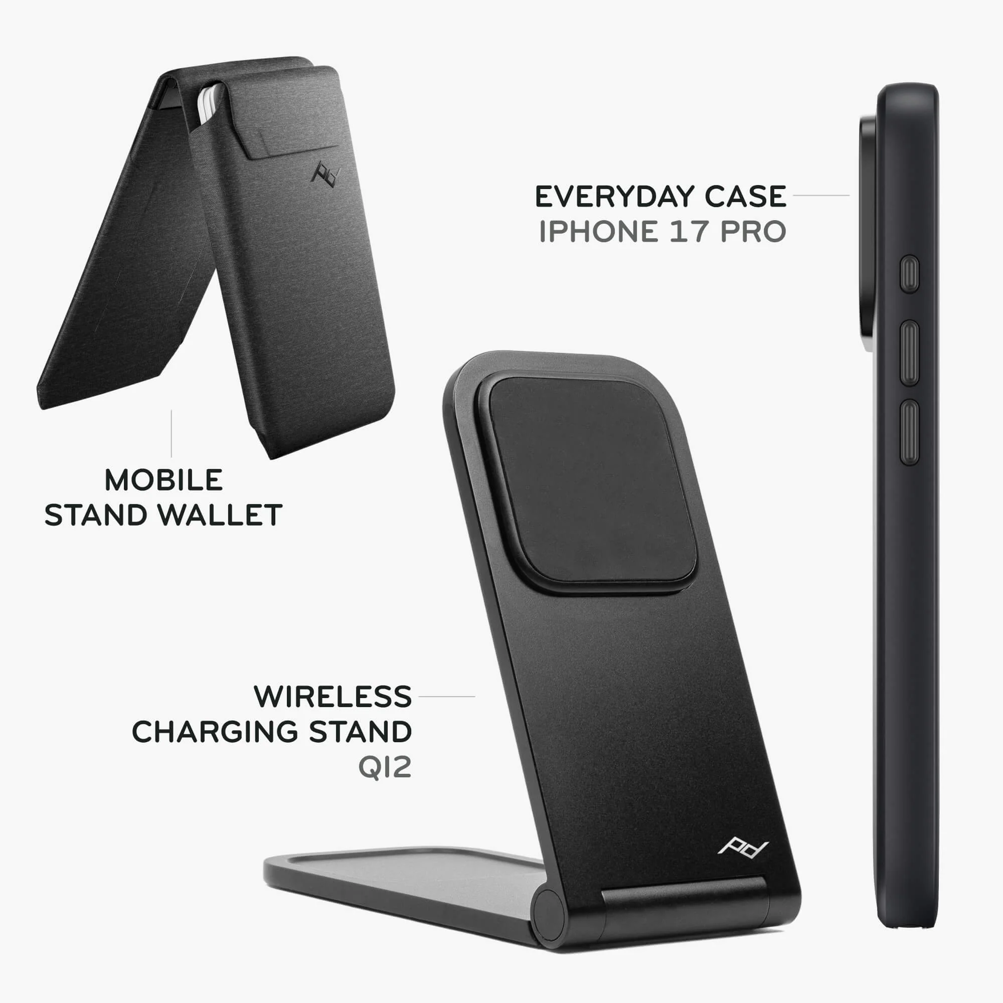 Everyday Case | iPhone 17 Pro | Black | Bundle 1