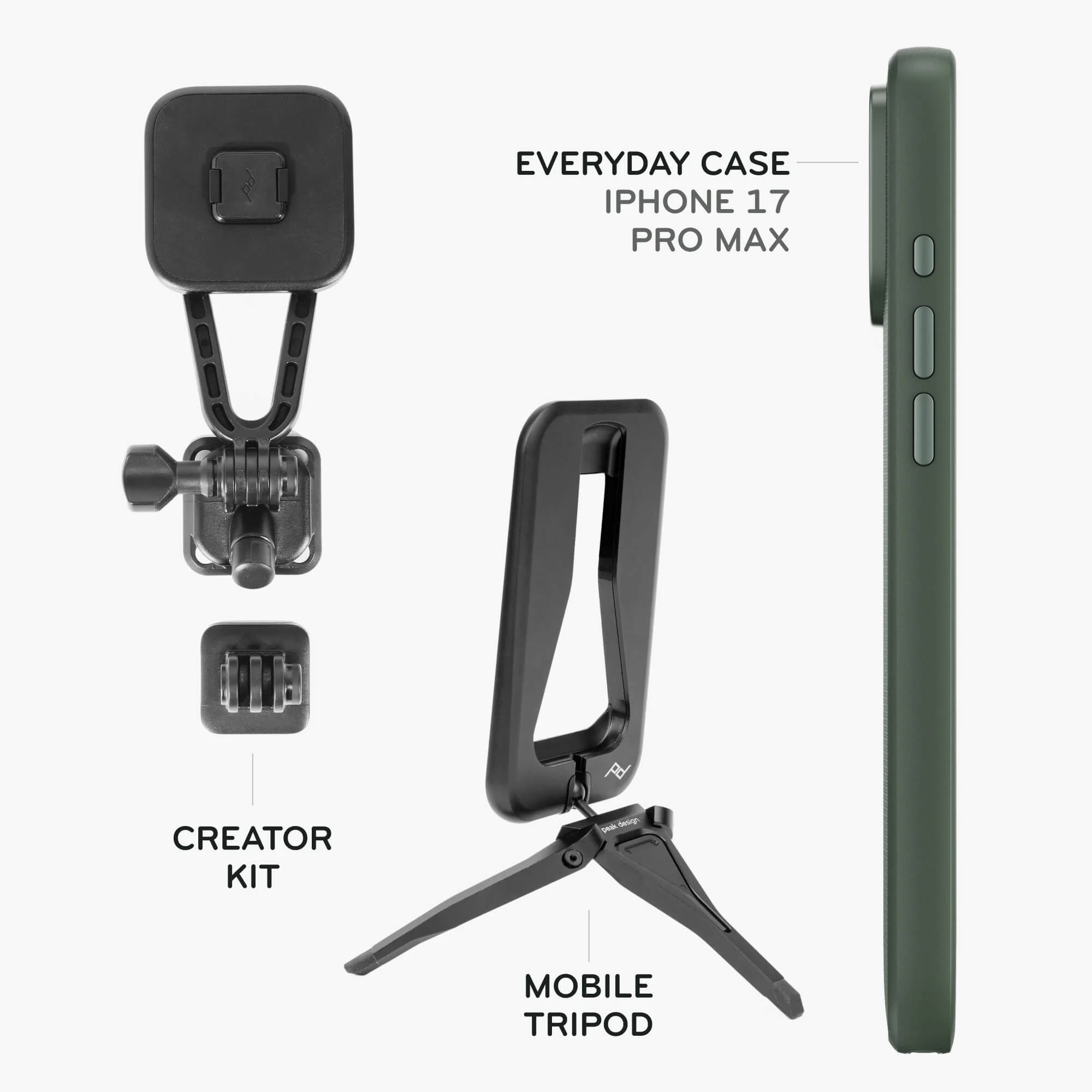 Everyday Case | iPhone 17 Pro Max | Sage | Bundle 2