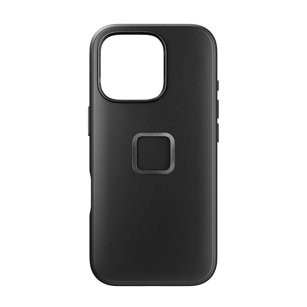 Everyday Clarino Case | iPhone 16 Pro | Black | PD Certified