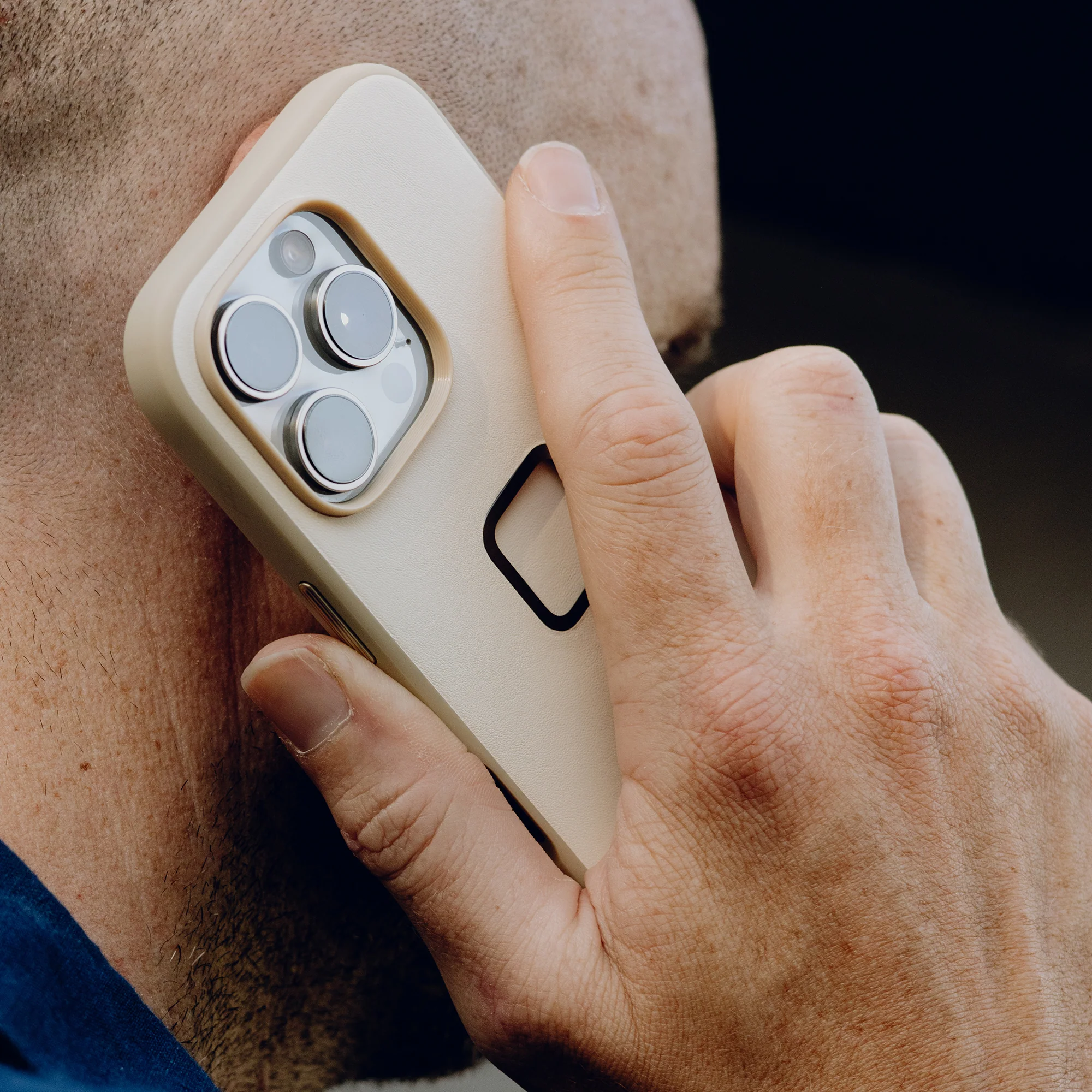 Everyday Clarino Case | iPhone 16 Pro Bone - Image 5