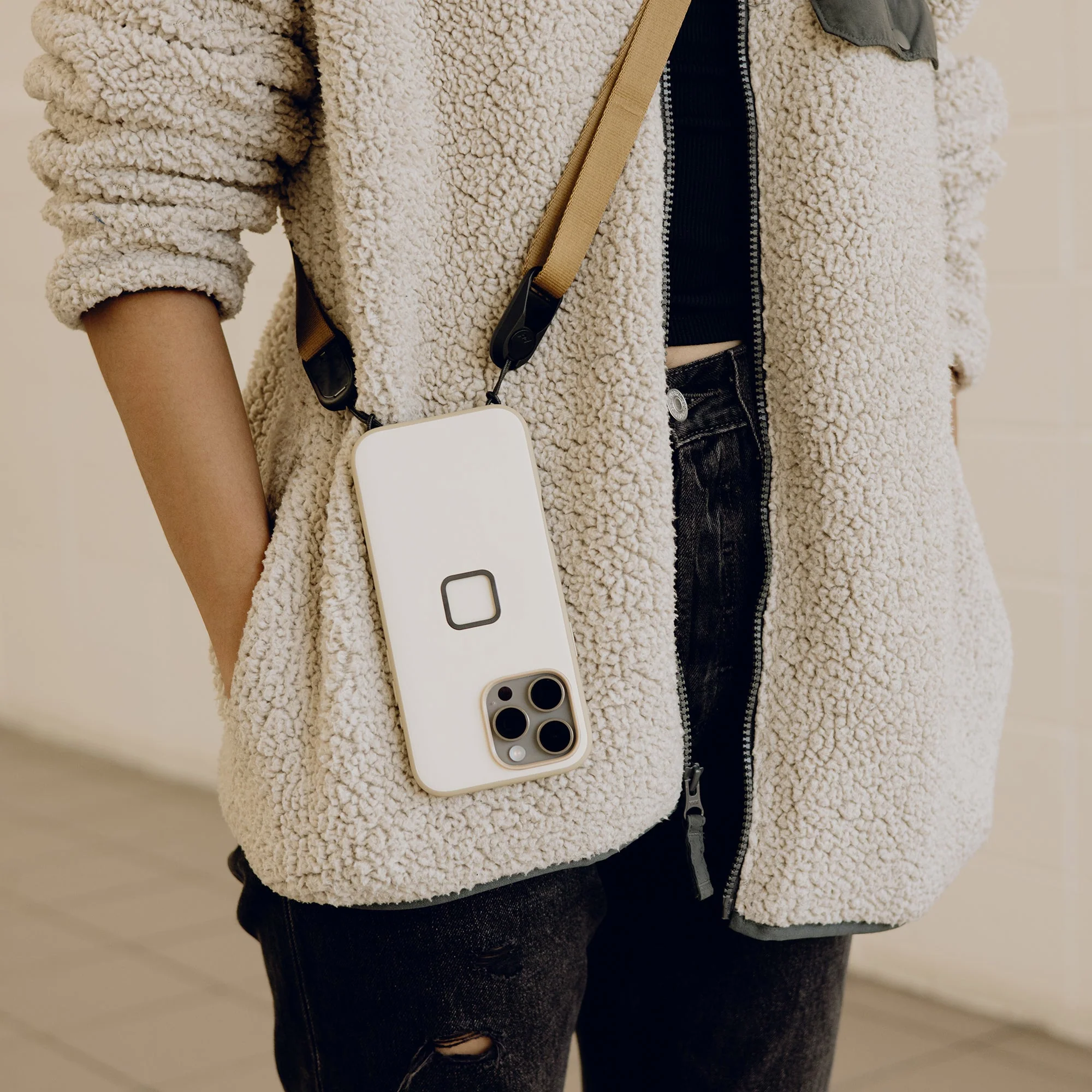 Everyday Clarino Case | iPhone 16 Pro Max | Bone | PD Certified - Image 3