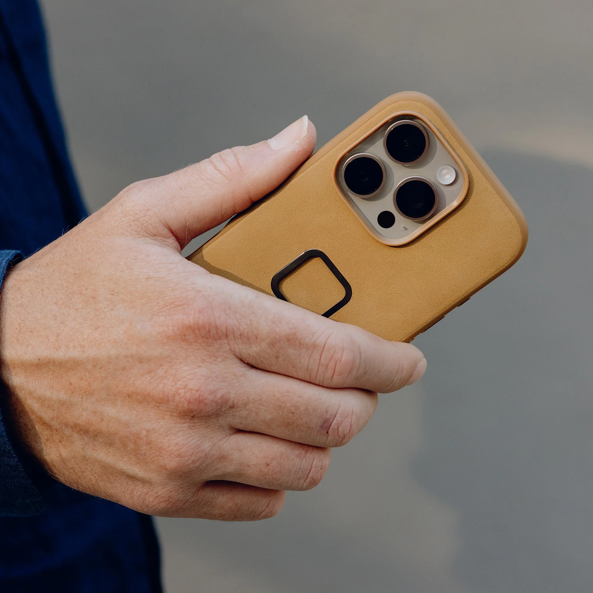 Everyday Clarino Case | iPhone 16 Pro Max | Tan | PD Certified - Image 4