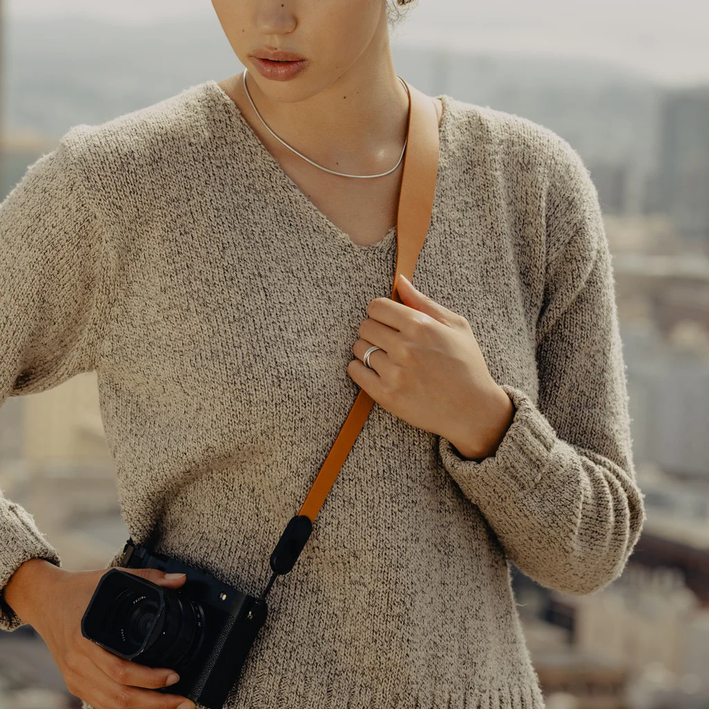 Form Leather Strap | Short | Amber - Image 5