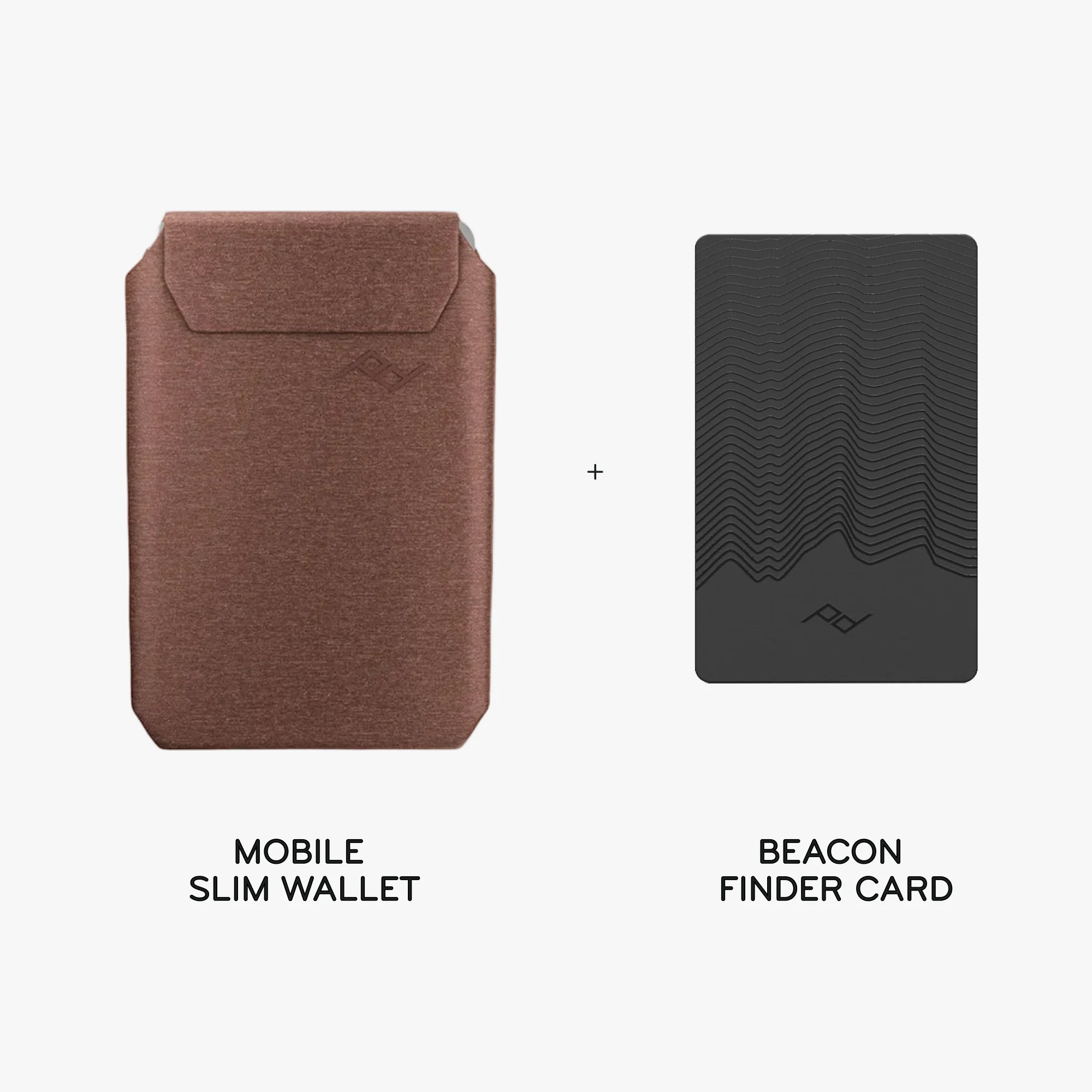 Mobile Slim Wallet  + Bundle 1 | Redwood | Fabric