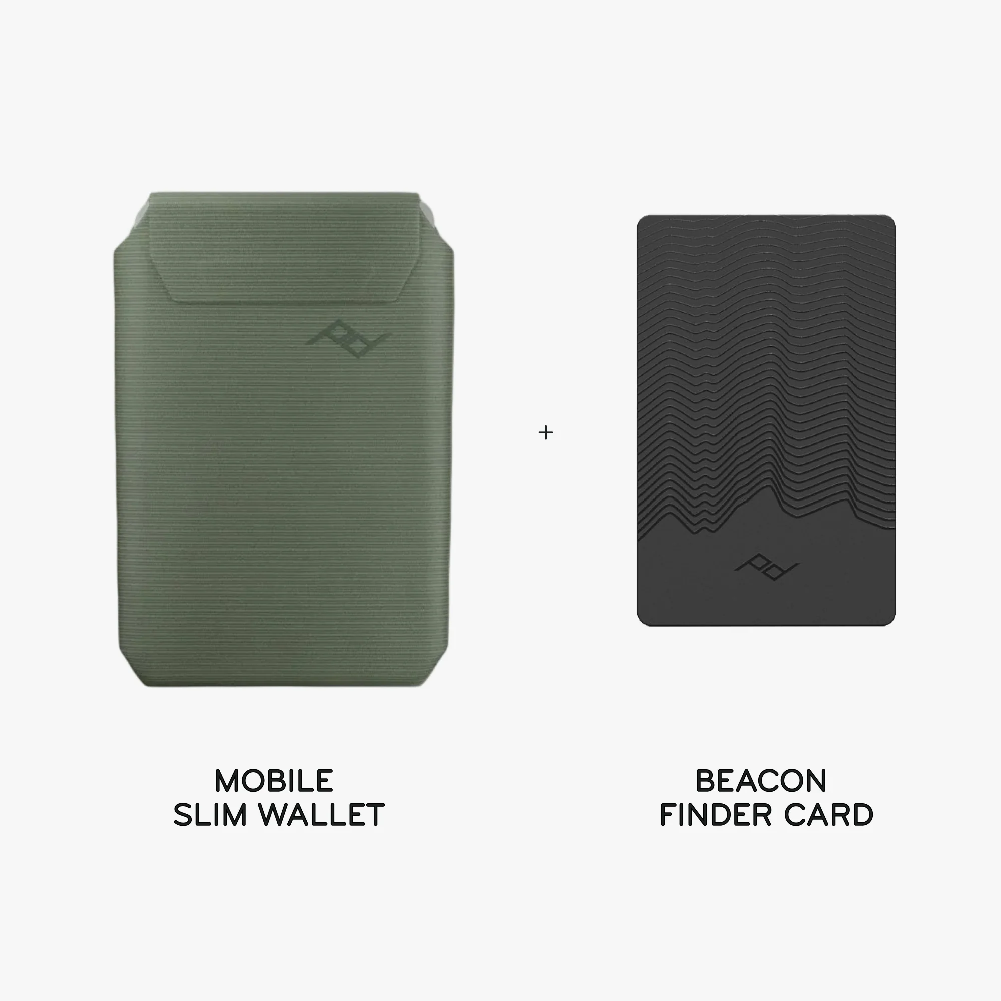 Mobile Slim Wallet  + Bundle 1 | Sage | Nylon