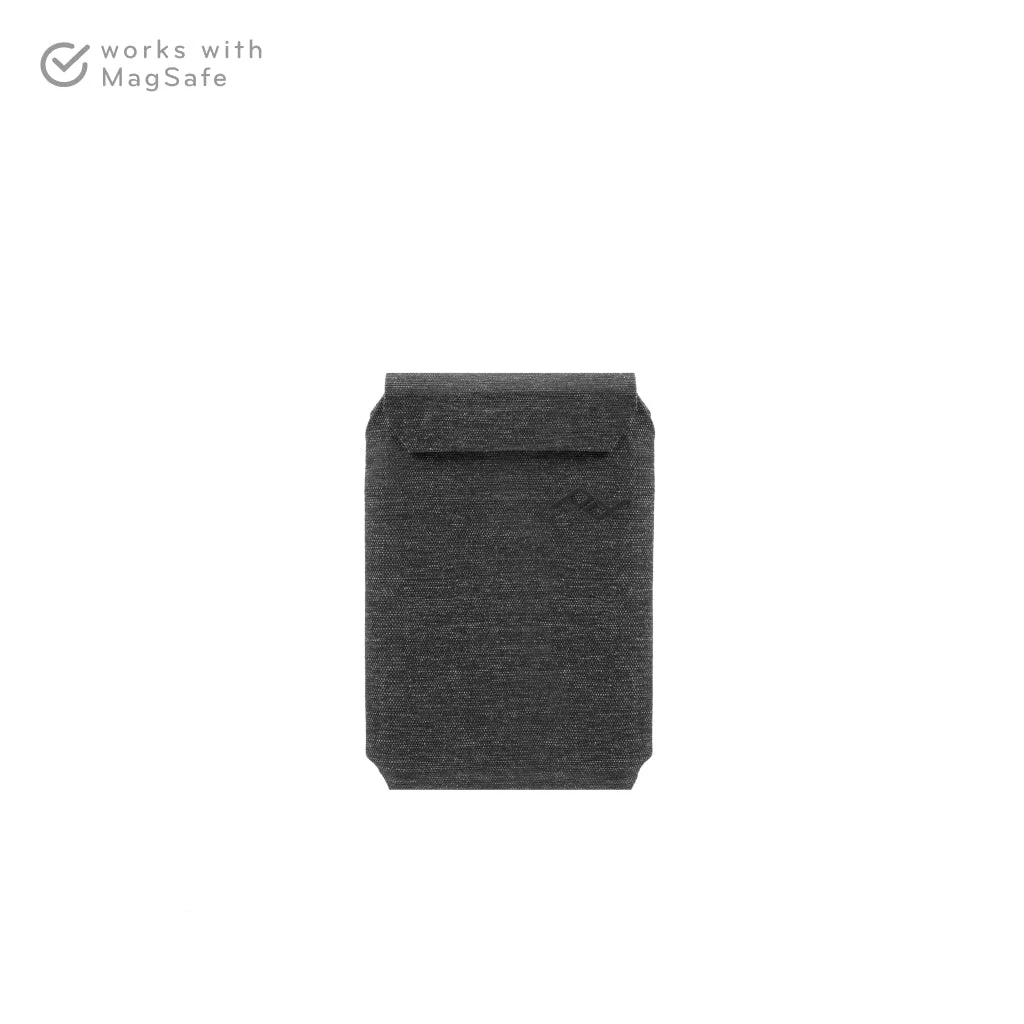 Mobile Wallet | Slim Wallet | Charcoal | Fabric | PD Certified - Image 10