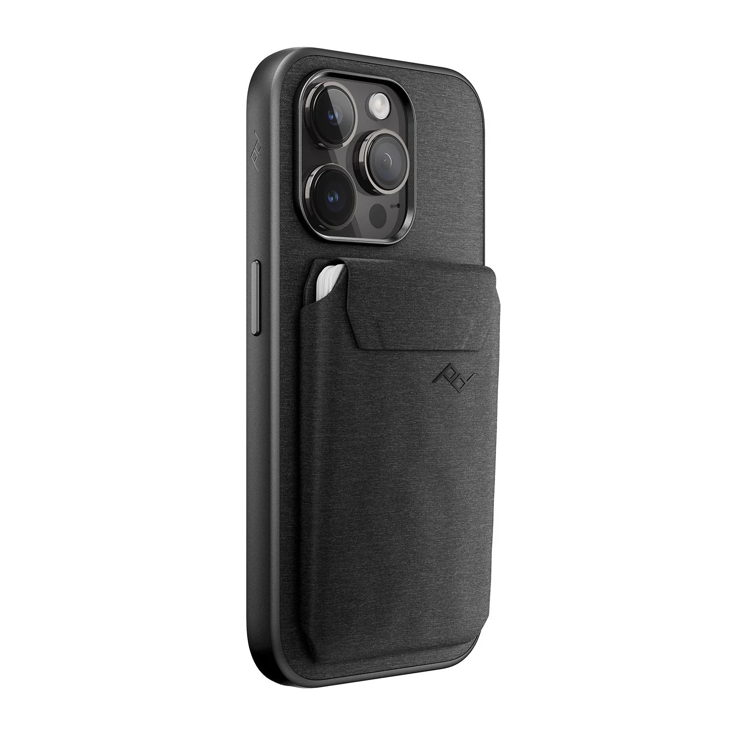 Mobile Wallet | Slim Wallet | Charcoal | Fabric | PD Certified - Image 3