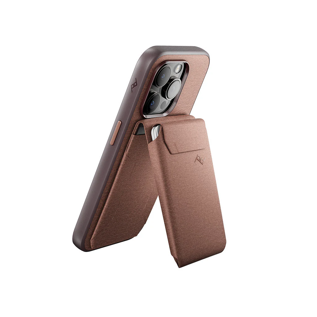 Mobile Wallet | Stand Wallet | Redwood | Fabric | PD Certified
