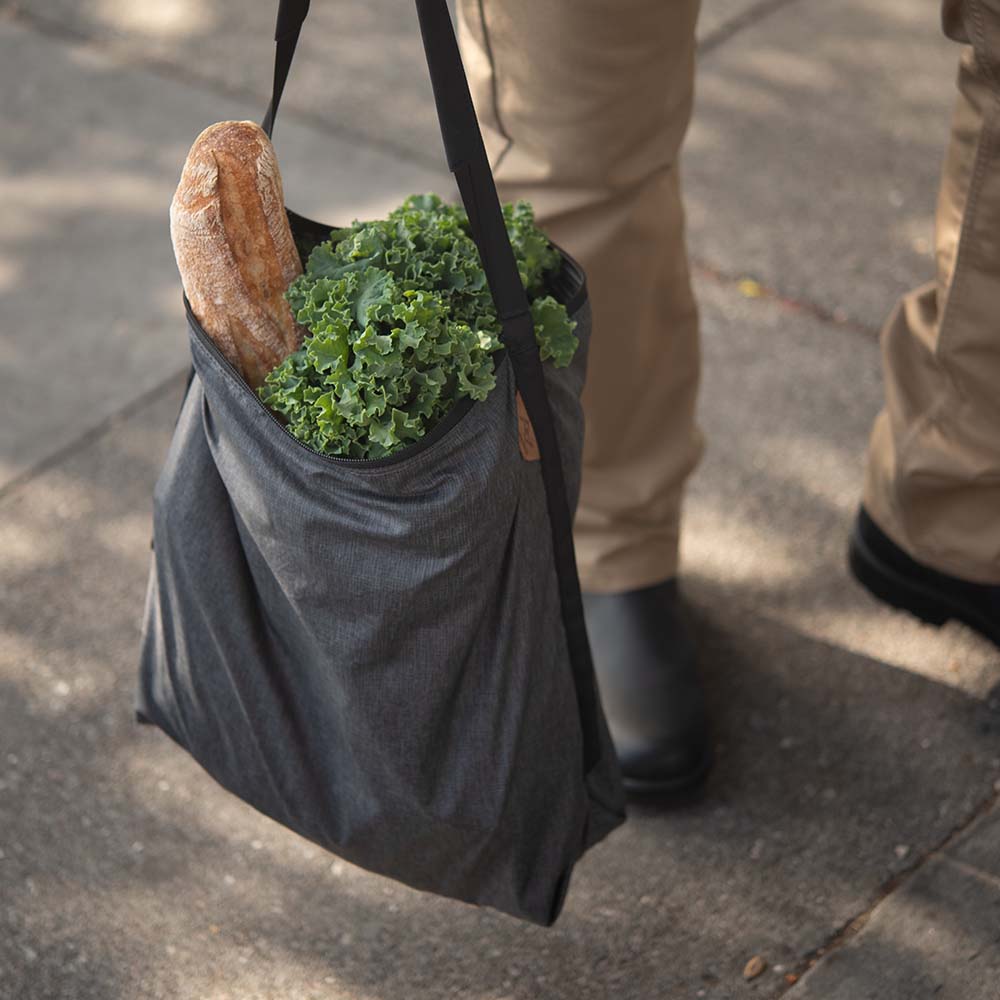 Packable Tote | Charcoal (PFAS) | PD Certified - Image 11
