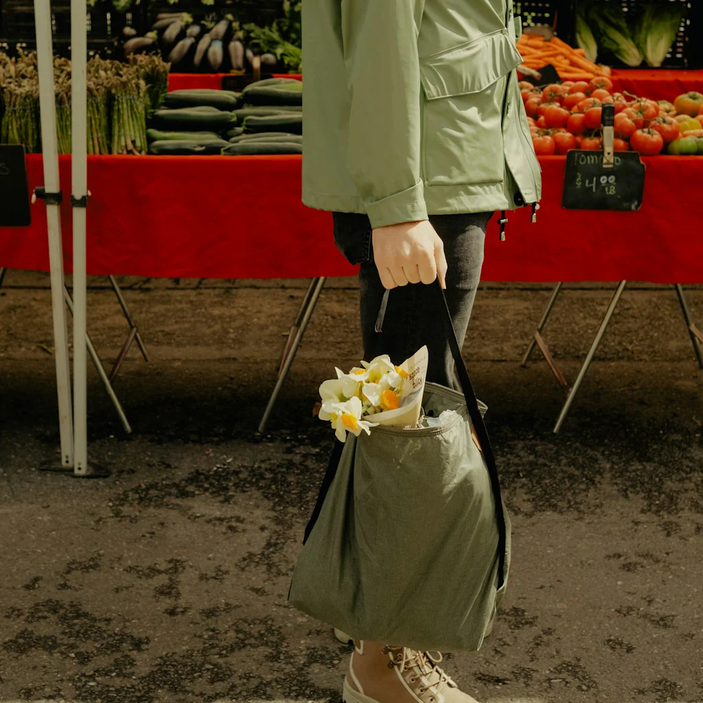 Packable Tote | Sage - Image 3