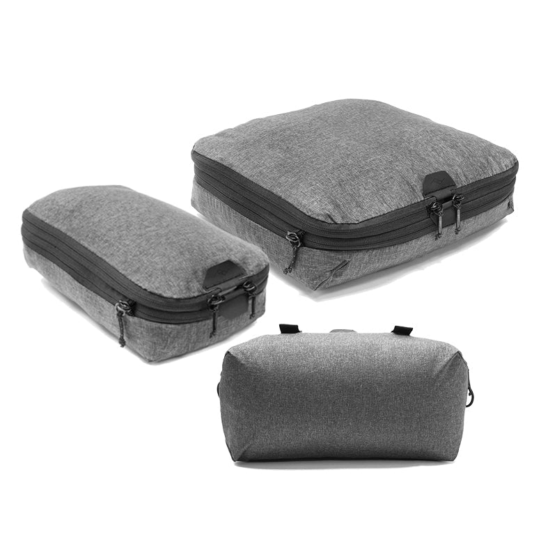 Packing Cube | Charcoal | Set of 3 | USA