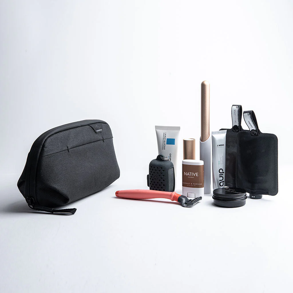 Small Wash Pouch | Black (PFAS) - Image 7