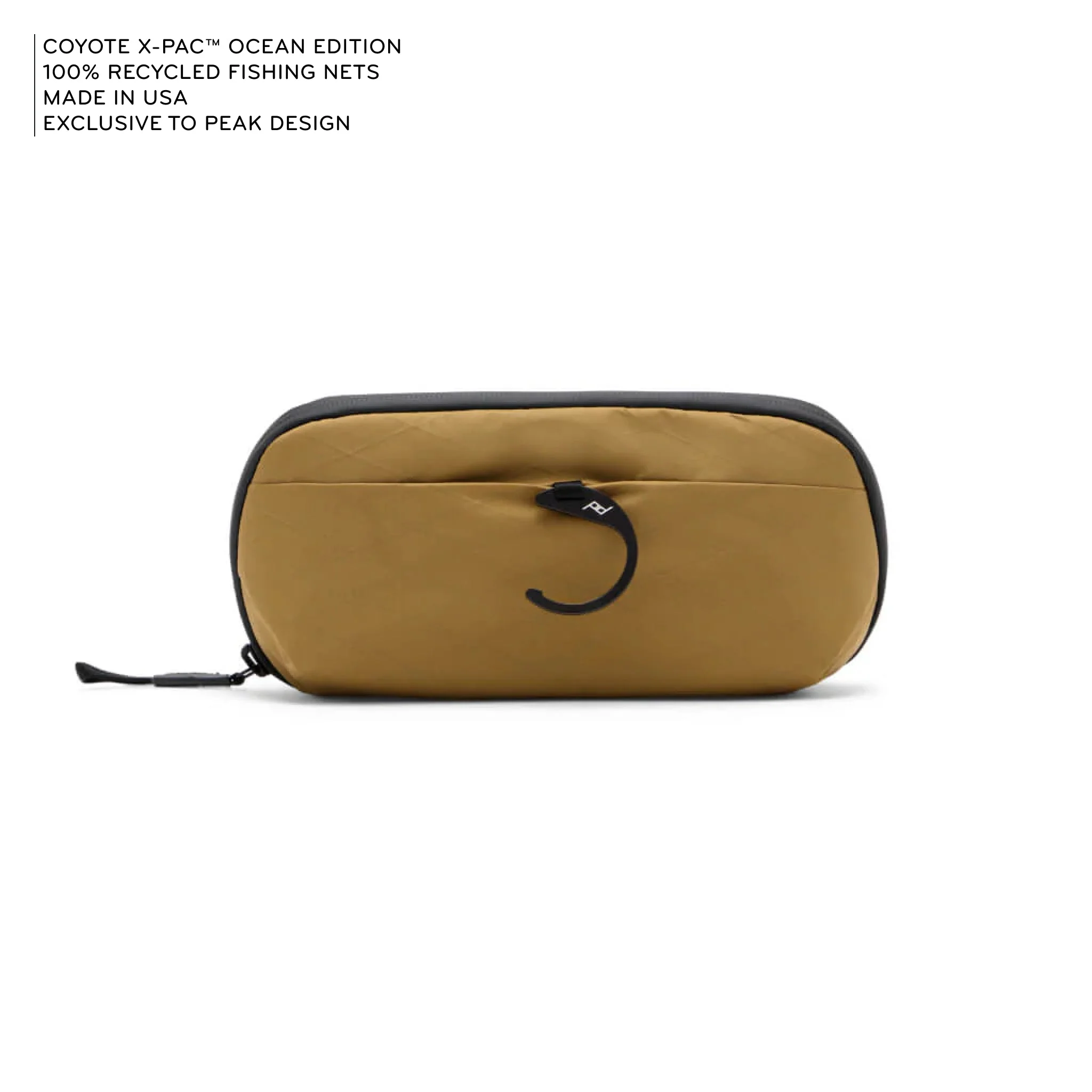 Small Wash Pouch | Coyote | PD Certified - Image 2