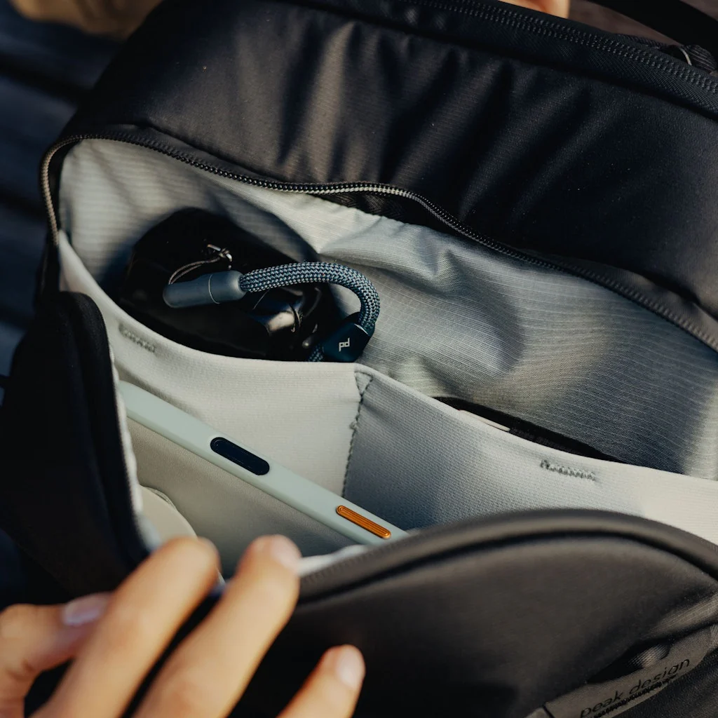 Travel Backpack | 20L | Black - Image 6