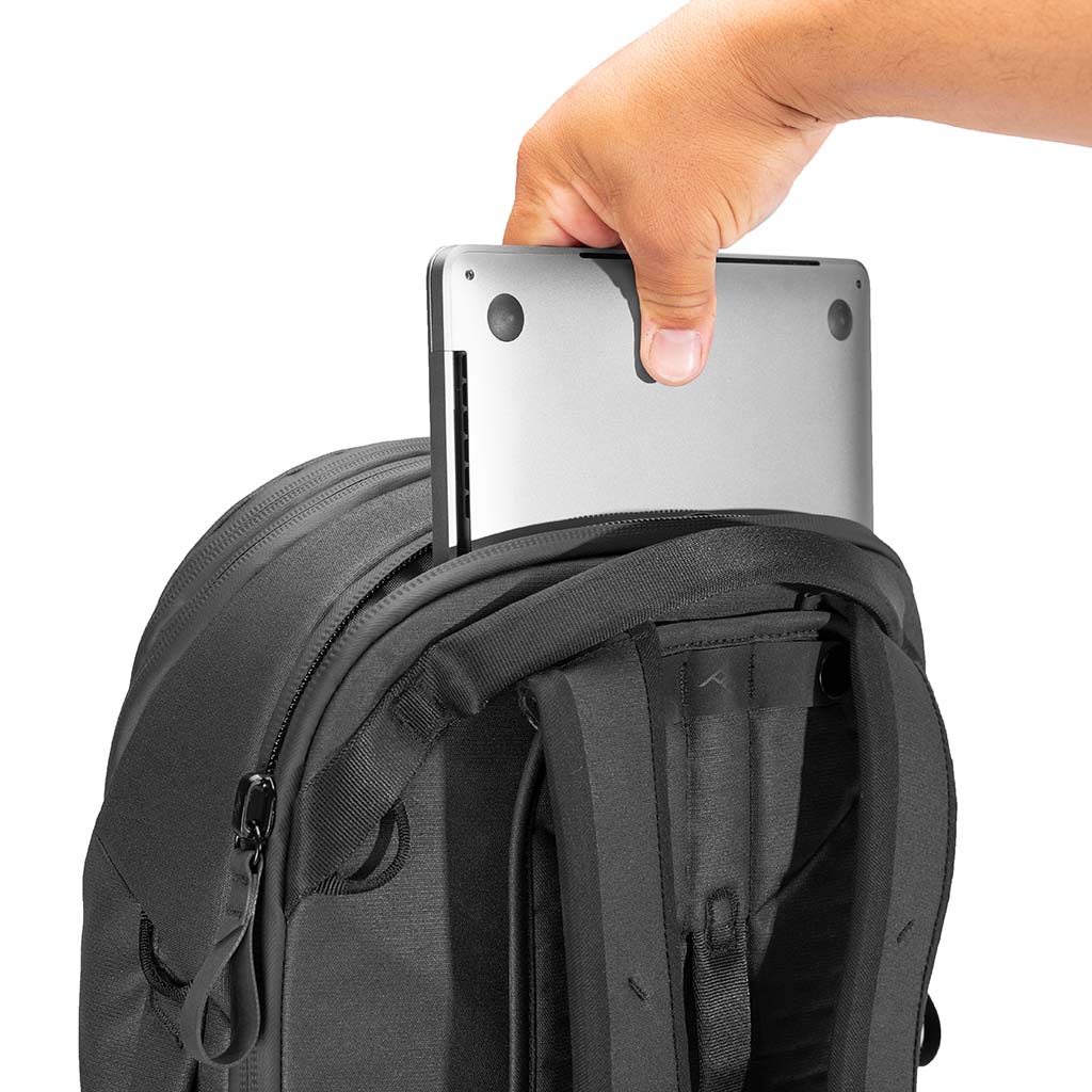 Travel Backpack | 30L | Black | Factory 2nd - Image 5