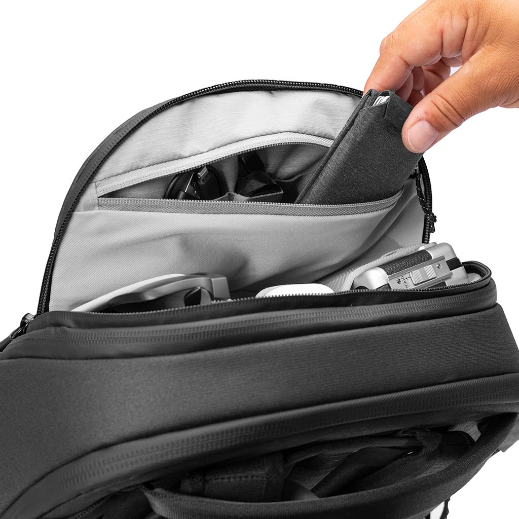 Travel Backpack | 30L | Black - Image 4