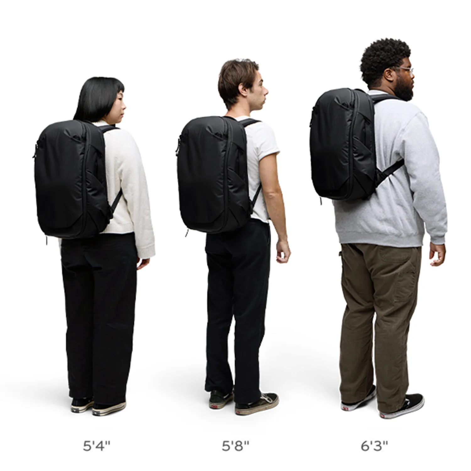 Travel Backpack | 30L | Black - Image 11