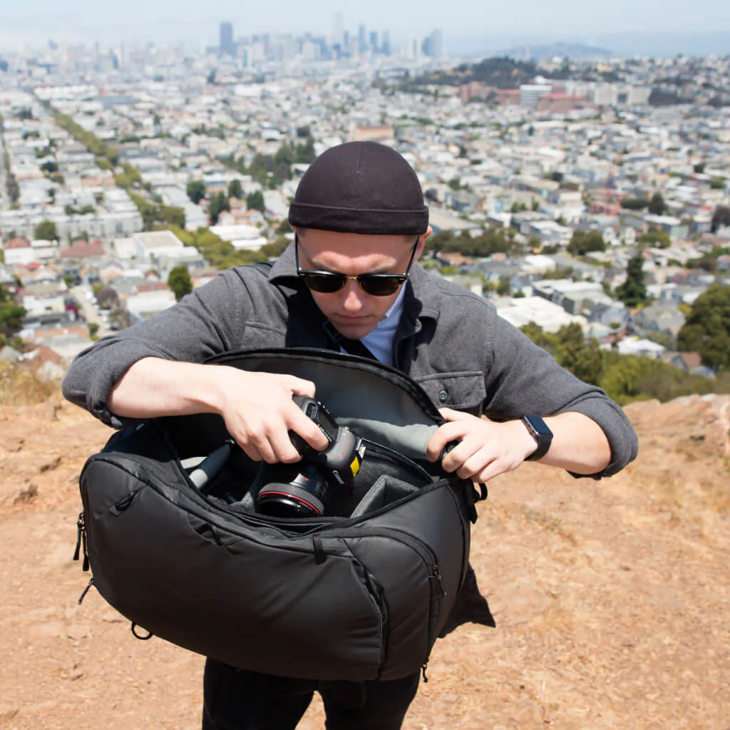 Travel Backpack | 45L | Black - Image 8