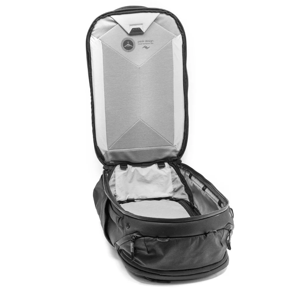 Travel Backpack | 45L | Black | Factory 2nd - Image 6