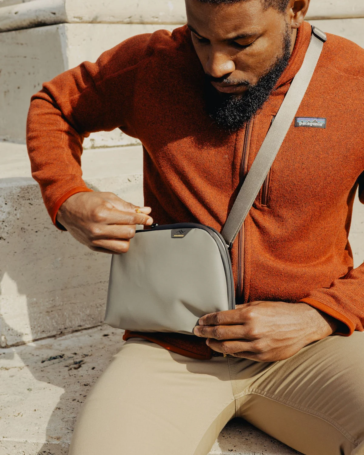 Travel Crossbody | 3L | Stone - Image 10