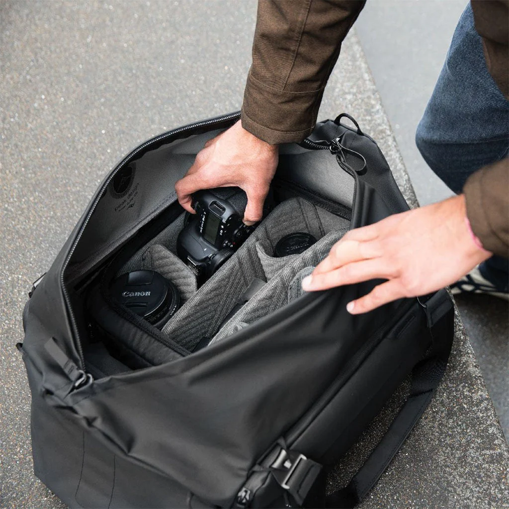 Travel Duffel | 35L | Black (PFAS) | PD Certified - Image 11