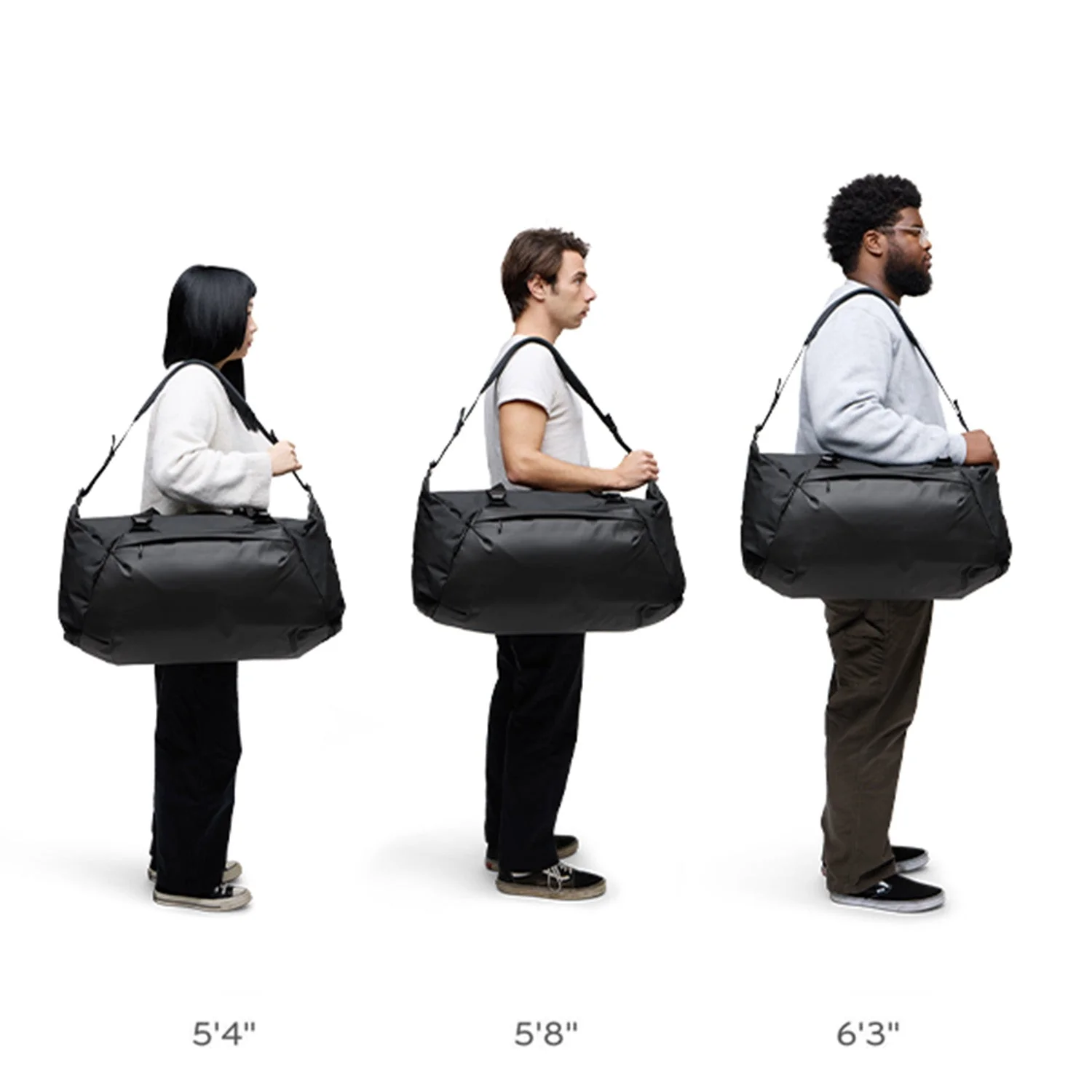 Travel Duffel | 50L | Black | PD Certified - Image 13