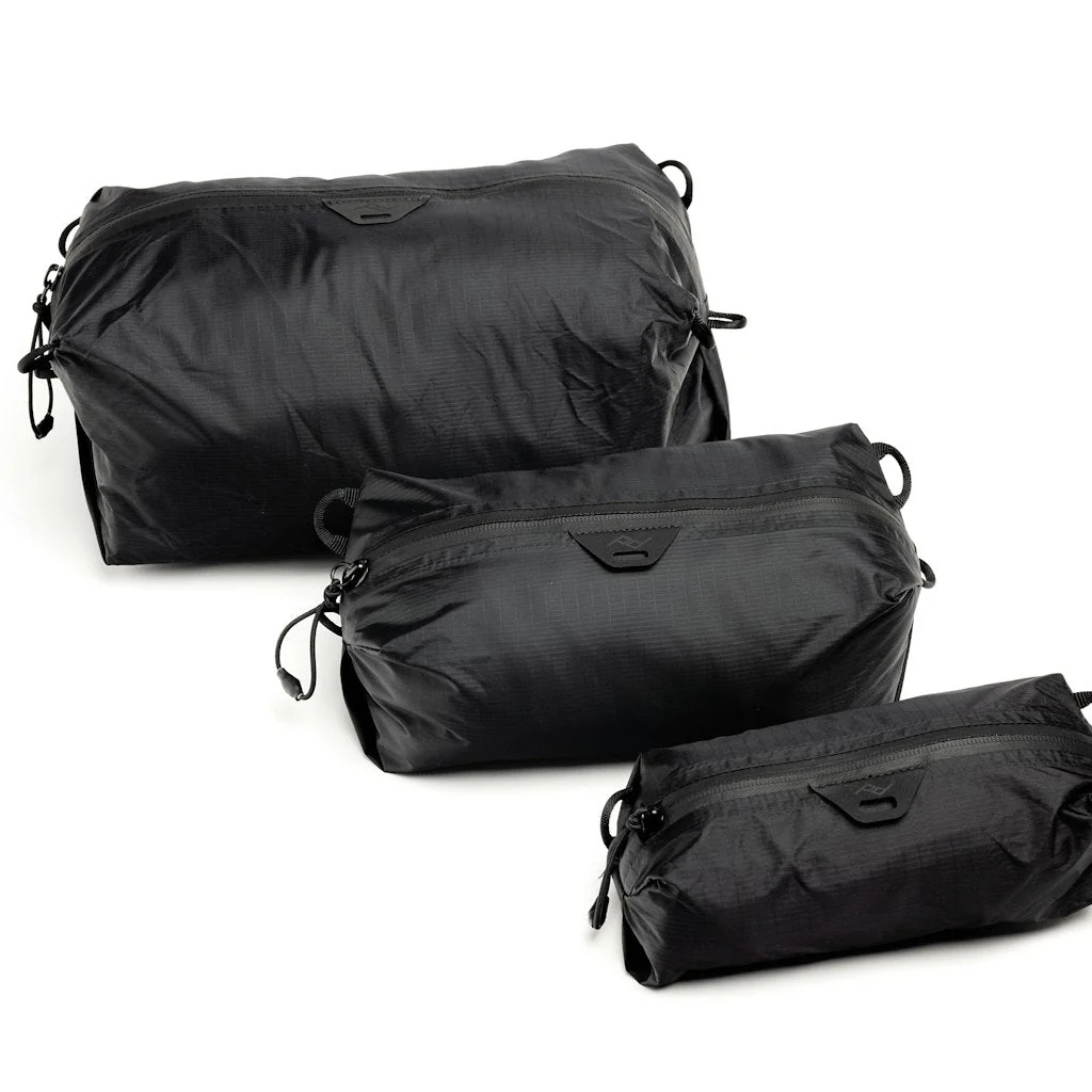 Ultralight Packing Cube // BUNDLE // XXS-XS-S // Black