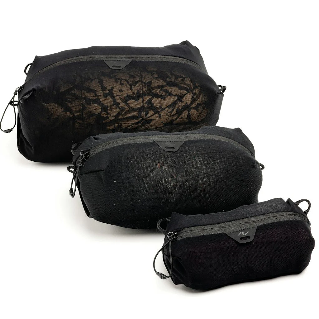 Ultralight Mesh Packing Cube // BUNDLE // XXS-XS-S // Black
