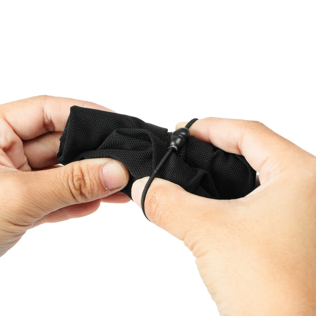 Ultralight Packing Cube | XS | Black | Mesh - Image 5