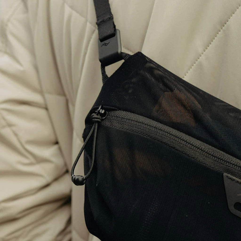 Ultralight Packing Cube | XS | Black | Mesh - Image 7