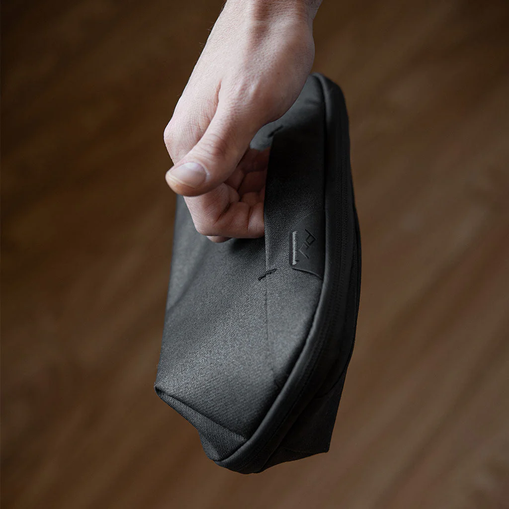 Small Wash Pouch | Black | Factory 2nd - Image 8