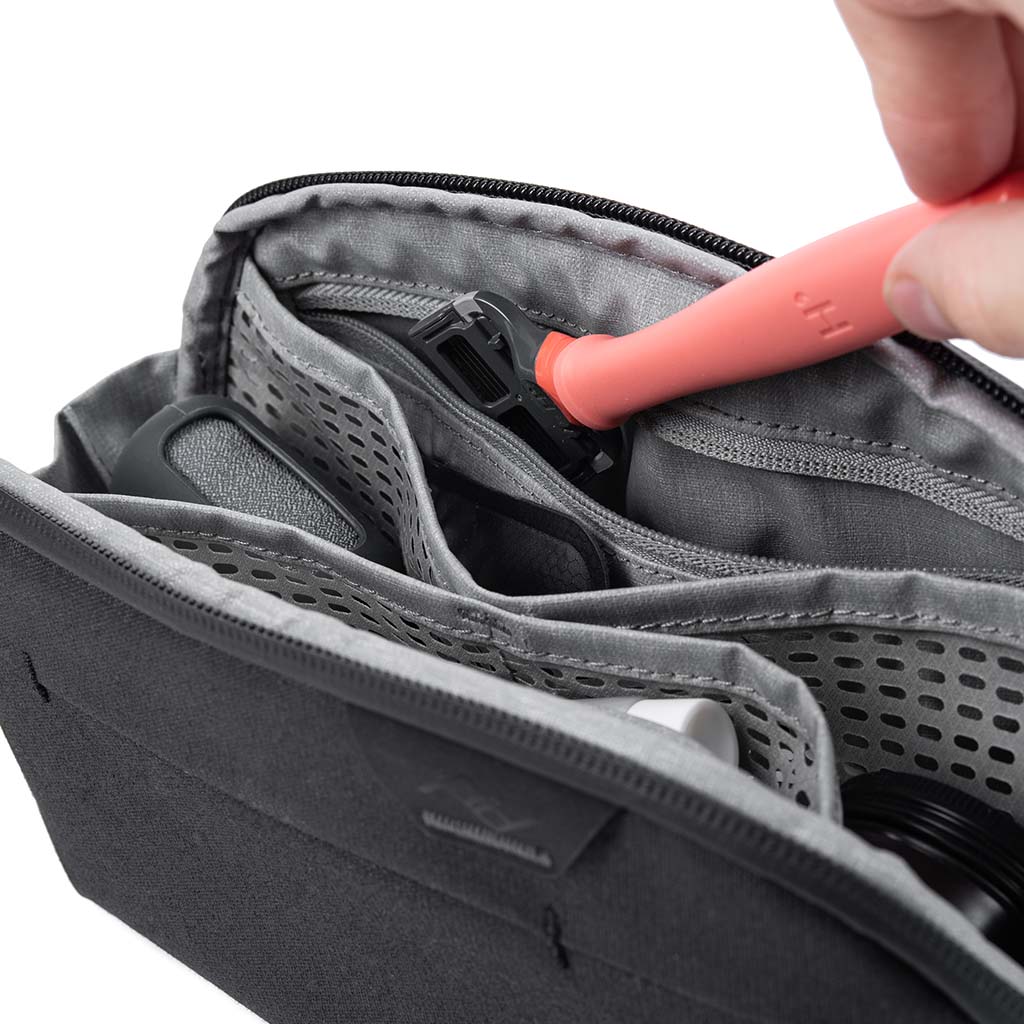 Small Wash Pouch | Black | PD Certified - Image 4